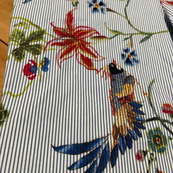 Peck and Peck pull on pants bird print size 12 - Picture 2 of 7